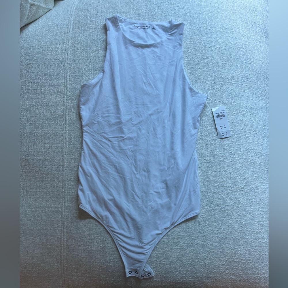 Abercrombie & Fitch soft bodysuit. New with tags! Size Small. White.